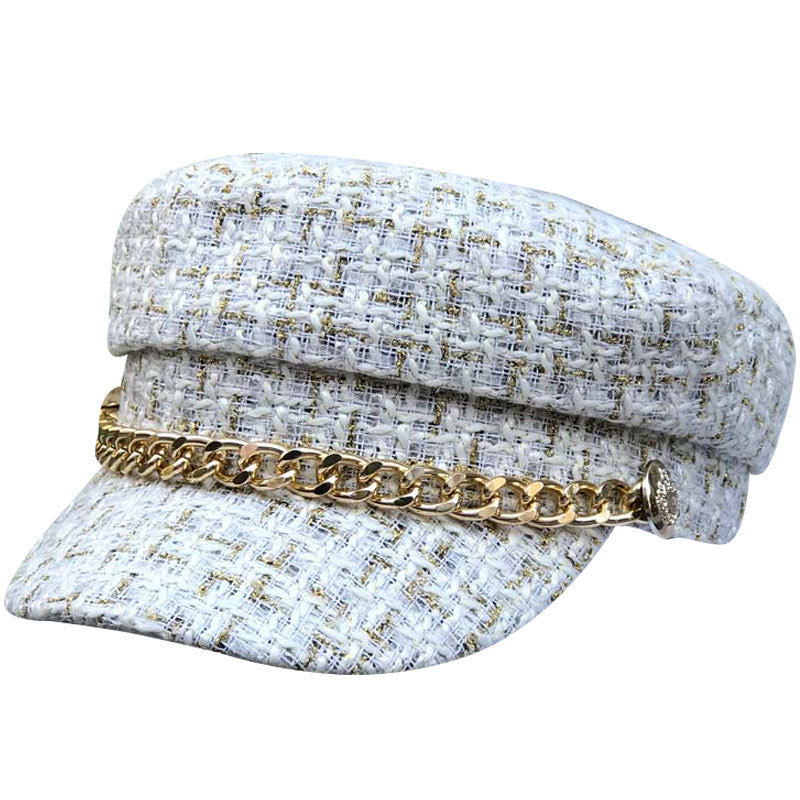 Simple and versatile flat cap