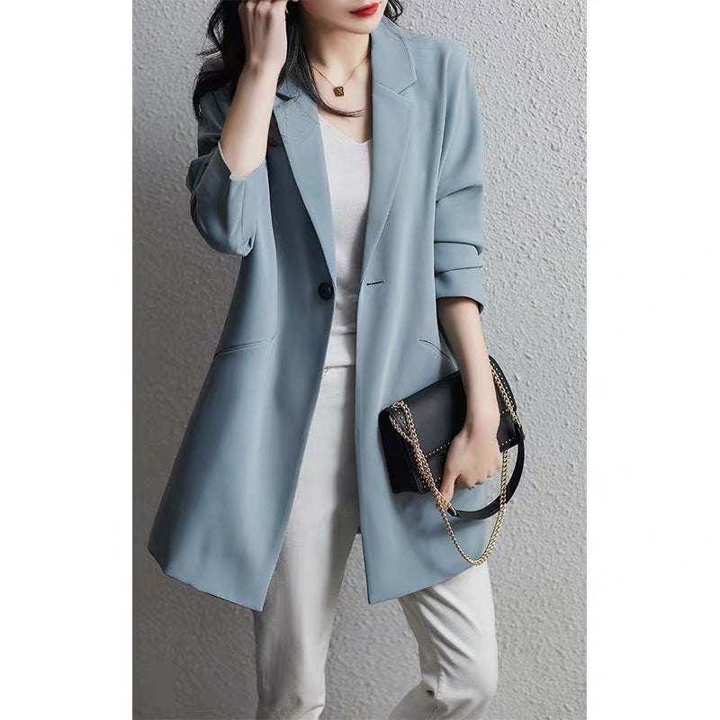Women's Fashion Casual Spring And Autumn Suit Coat