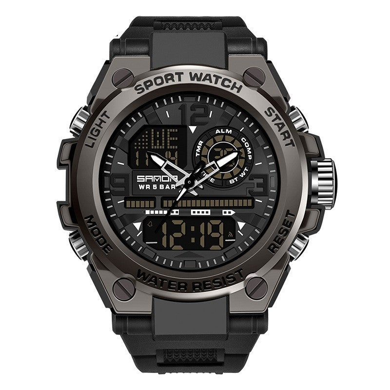 Trendy Multifunctional Digital Waterproof Electronic Watch